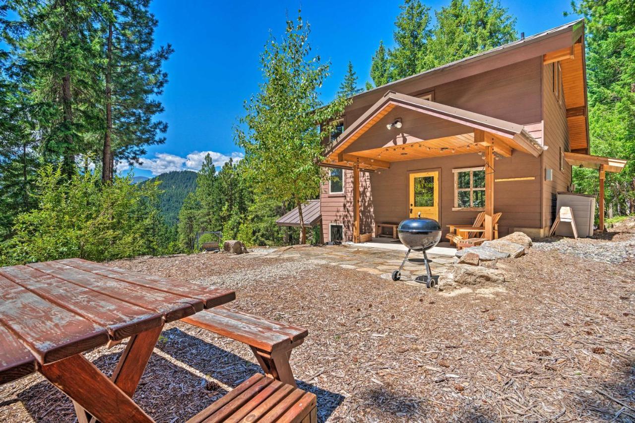Private Leavenworth Cabin With Mtn Views And Fire Pit Exteriör bild