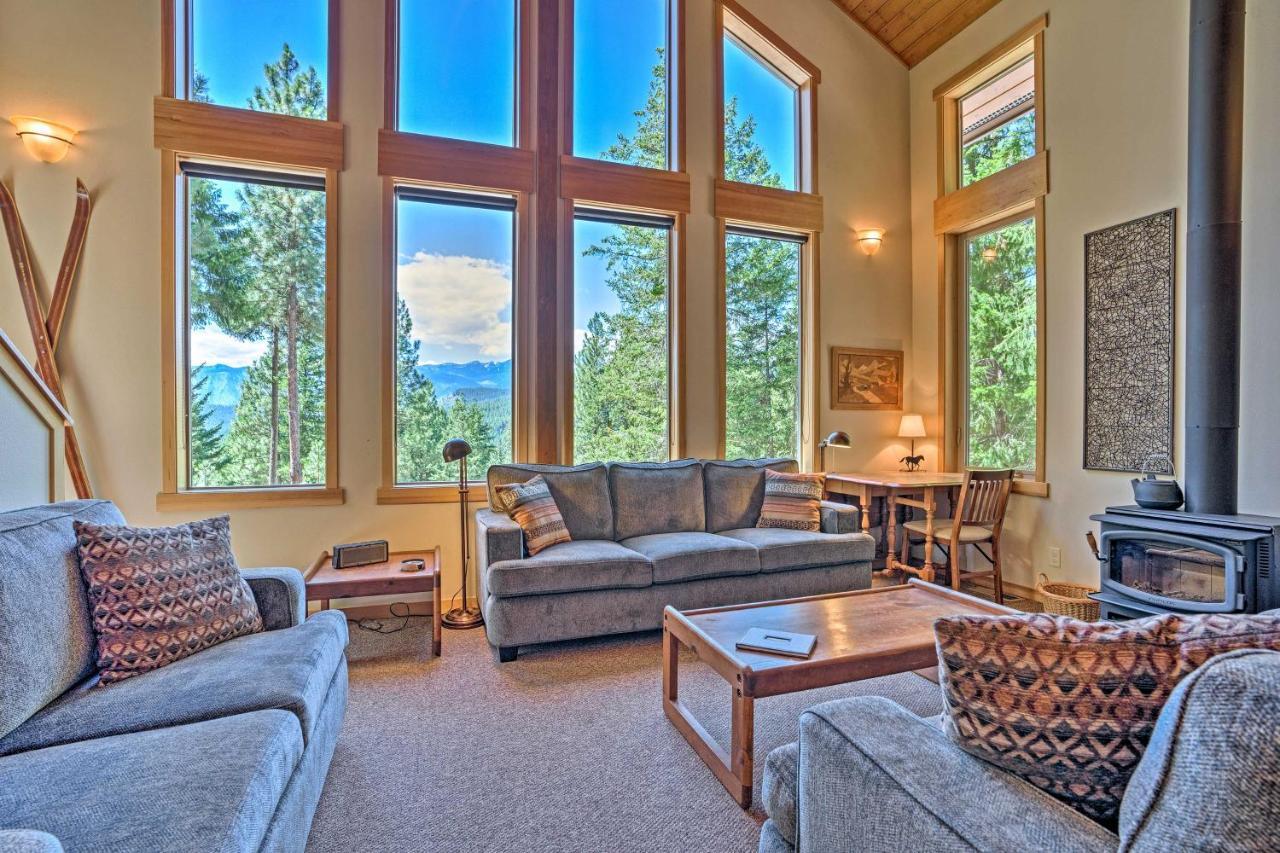 Private Leavenworth Cabin With Mtn Views And Fire Pit Exteriör bild