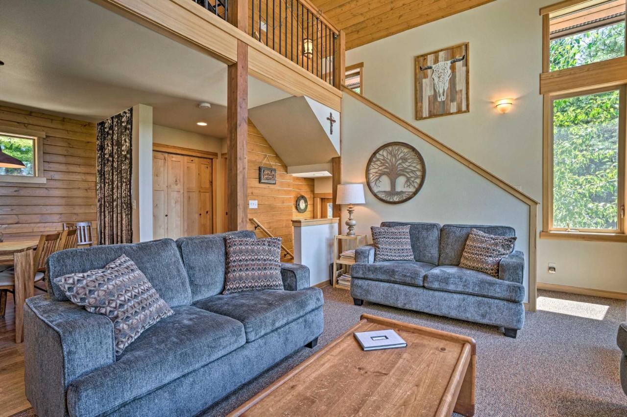 Private Leavenworth Cabin With Mtn Views And Fire Pit Exteriör bild