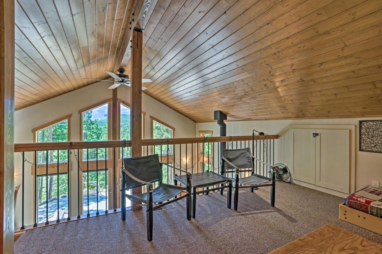 Private Leavenworth Cabin With Mtn Views And Fire Pit Exteriör bild