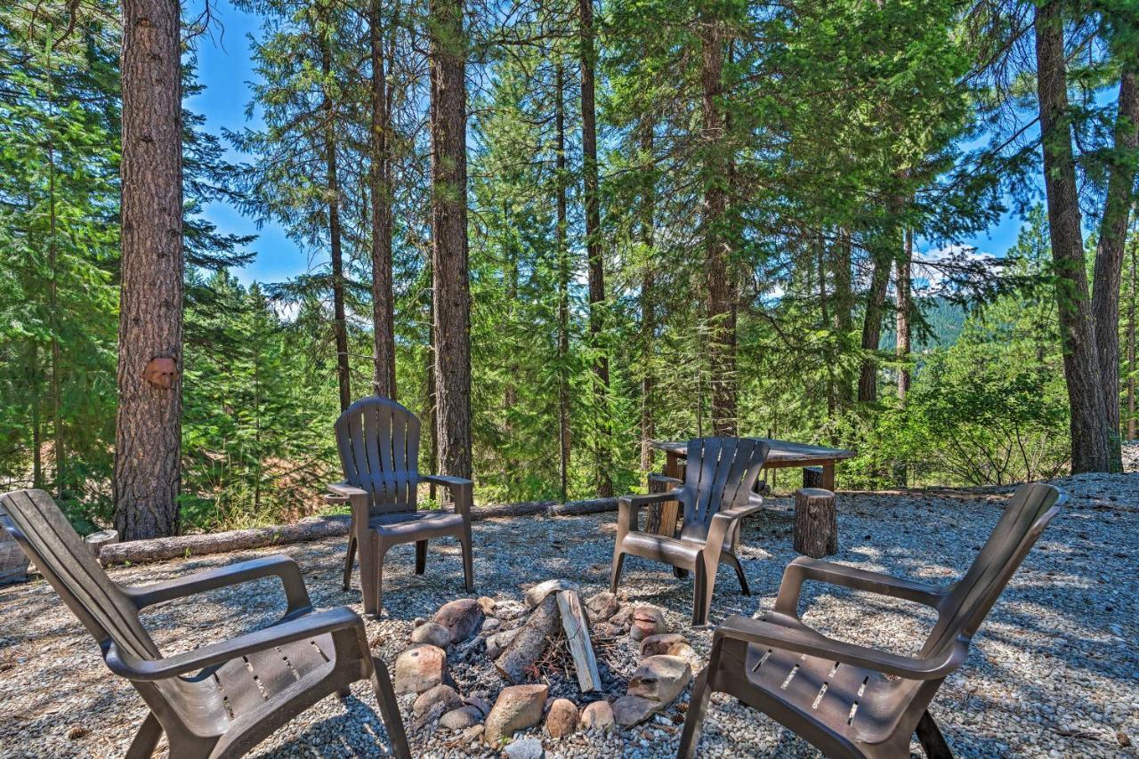 Private Leavenworth Cabin With Mtn Views And Fire Pit Exteriör bild