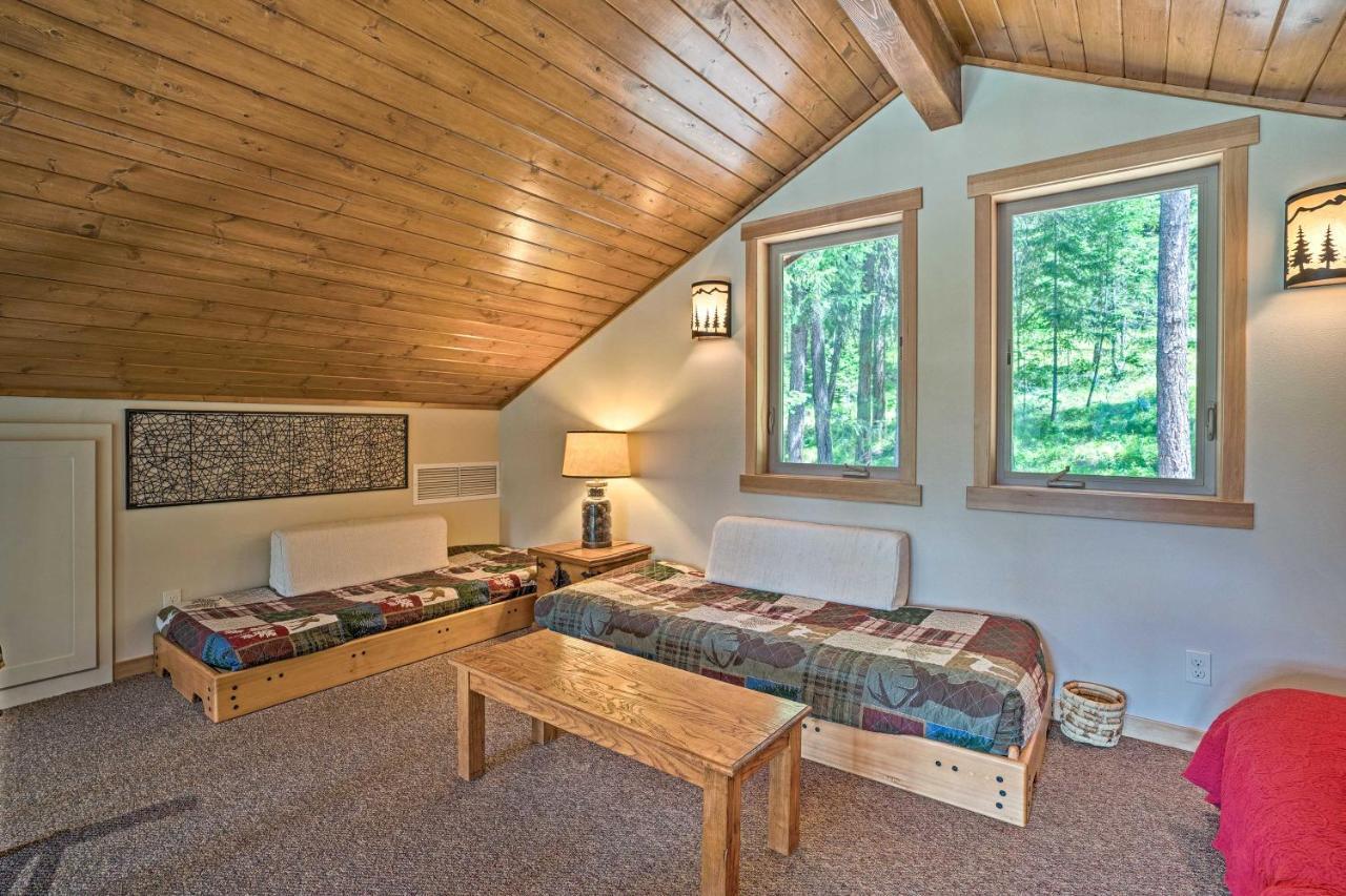 Private Leavenworth Cabin With Mtn Views And Fire Pit Exteriör bild