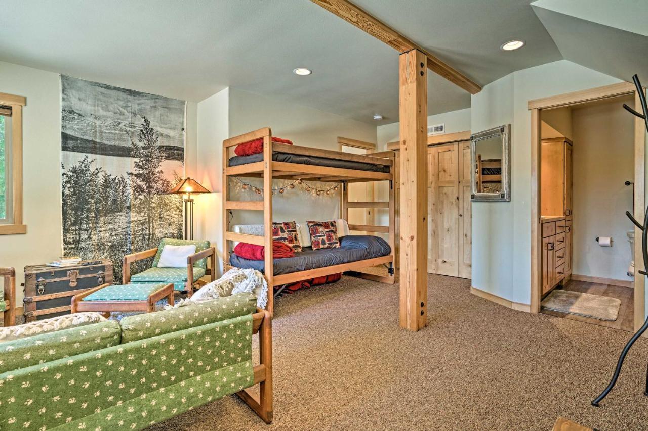 Private Leavenworth Cabin With Mtn Views And Fire Pit Exteriör bild