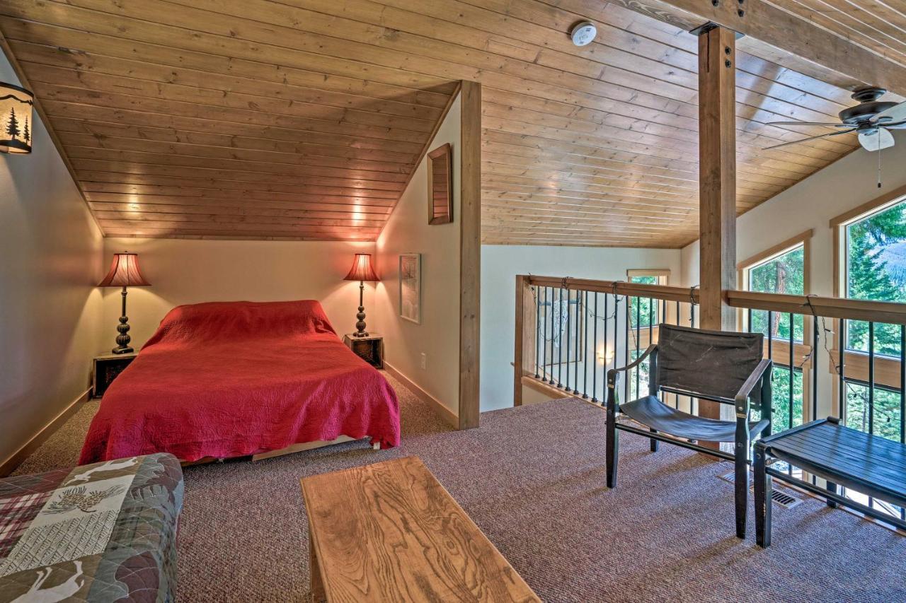 Private Leavenworth Cabin With Mtn Views And Fire Pit Exteriör bild
