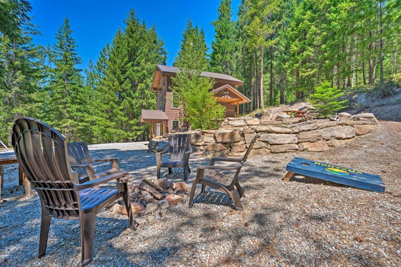 Private Leavenworth Cabin With Mtn Views And Fire Pit Exteriör bild